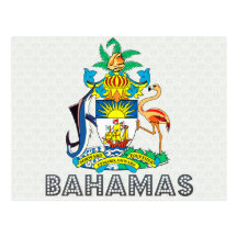 Bahamas Coat of Arms Post Cards