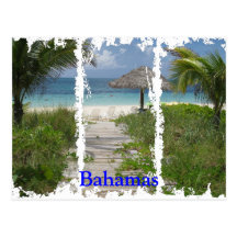 Bahamas Distressed 3 Postcard