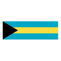 Bahamas Flag Business Card Template