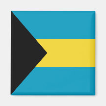 Bahamas Flag Magnet