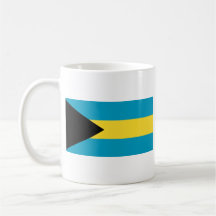 Bahamas Flag ~ Map Mug