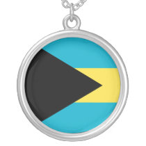 Bahamas Flag Necklace necklaces