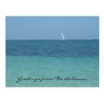 bahamas greetings post card