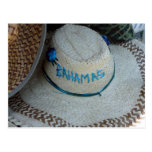 bahamas hat postcards