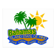 Bahamas State of Mind postcard