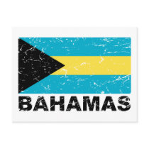 Bahamas Vintage Flag