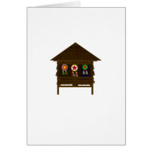 Bahay Kubo- Christmas Greeting Cards