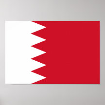 Bahrain National Flag Posters