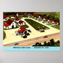 Baie le Massachusetts de buses Posters