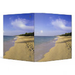 Baie Longue Long Bay beach, St. Martin, 3 Ring Binder