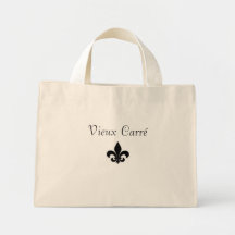 Baie vintage la Nouvelle-Orléans d'épicerie de Vie Sac