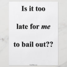 Bail Me Out Flyer Design