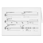 Bailero Blank Notecard