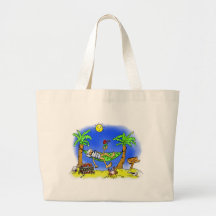 Bailout Beach Tote Bags