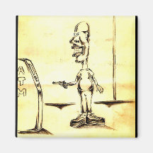 Bailout Plan Fridge Magnet