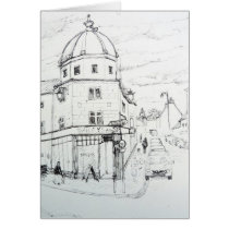 "Baily's Cafe, Alnwick" Card