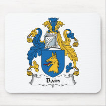 Bain Family Crest Mouse Pad