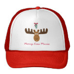 Baiser Moose2 de Head_Mooseltoe_Merry d'orignaux Casquettes De Camionneur
