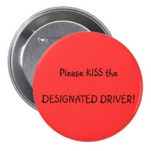 BAISER - un bouton de conducteur indiqué Badge