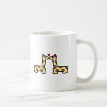 Baisers des girafes tasse