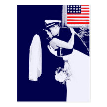 Baisers du patriote carte postale