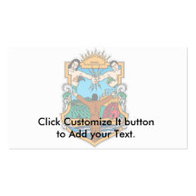 Baja California, Mexico flag Business Cards