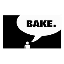 bake. business card template