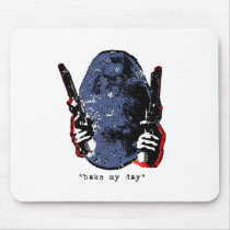 bake my day-blue mousepads