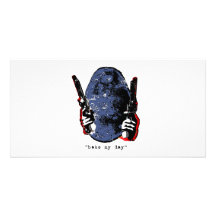 bake my day-blue photo card