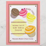 Bake Sale Flyer - Cupcakes