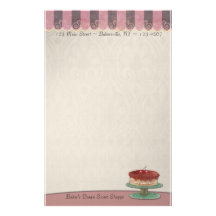 Baked Goods Stationery