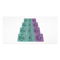 Baker-Ba-K-Er-Barium-Potassium-Erbium.png Personalized Photo Card