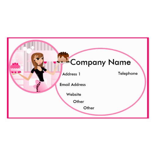 Baker/Bakery/Pastry Chef Business Cards