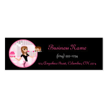 Baker/Bakery/Pastry Chef Profile Cards (2 Design) Business Card