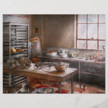 Baker - cuisine - la boulangerie commerciale prospectus personnalisés