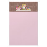 Baker Cupcakes Note Paper stationery