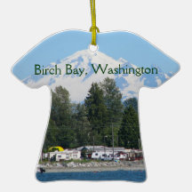 Baker From Birch Bay Christmas Tree Ornament