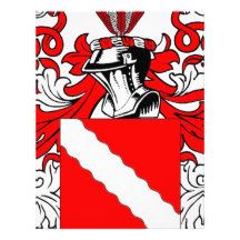 Baker (German) Coat of Arms Customized Letterhead