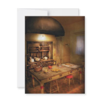 Baker - Granny's Stove Personalized Announcements