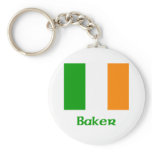 Baker Irish Flag keychains