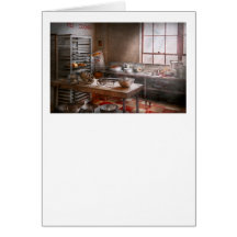 Baker - Kitchen - The commercial bakery Greeting Card