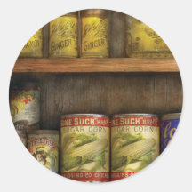 Baker - Old Cans Stickers