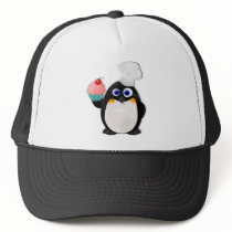 Baker Penguin with Cupcake II Hat