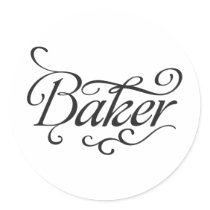 Baker Sticker