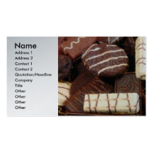 Baker - Who wants cookies Business Card Templates