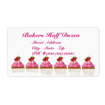 Bakers Half Dozen labels