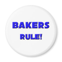 Bakers Rule! Fridge Magnets