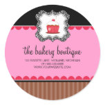 Bakery Boutique Business Stickers