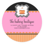 Bakery Boutique Business Stickers