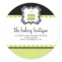 Bakery Boutique Business Stickers